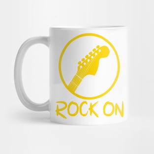 Strum the Beat - ROCK ON Guitar Mug